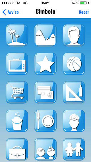 Screenshot 3 App iOS Diario blu