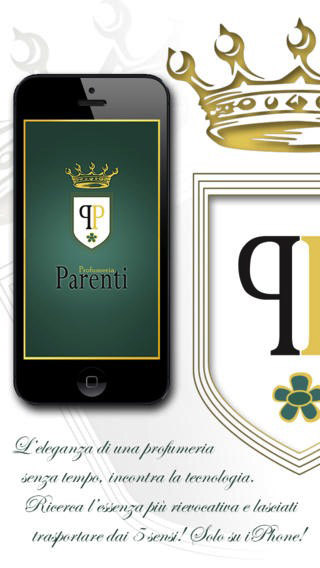 Screenshot 1 App iOS Profumeria Parenti