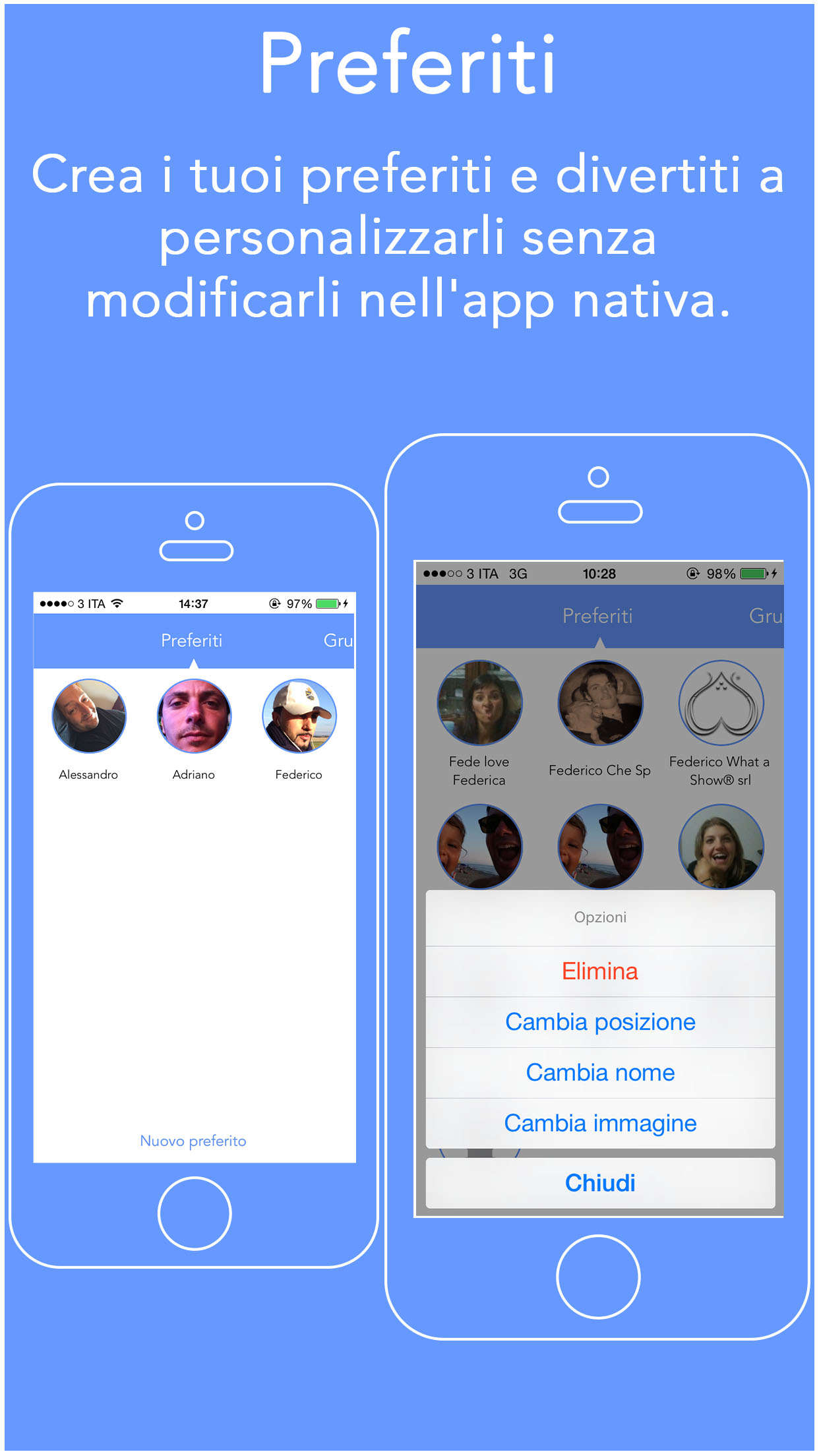Screenshot 3 App iOS Top Chiamate