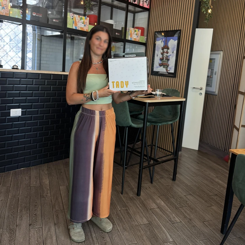 TADY® gestionale per ristorante sushi di carne: esempio di consegne A2