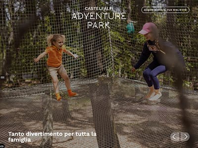 Creazione Sito web professionale per Castelfalfi SpA castelfalfiadventurepark.com | Portfolio What a Show S.r.l. | https://www.whatashow.it